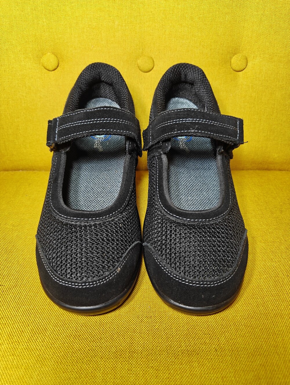 EUC Orthofeet Chattanooga Mary Jane Comfort Mesh Hook Strap Women's Shoe Sz 8.5D - Picture 2 of 9